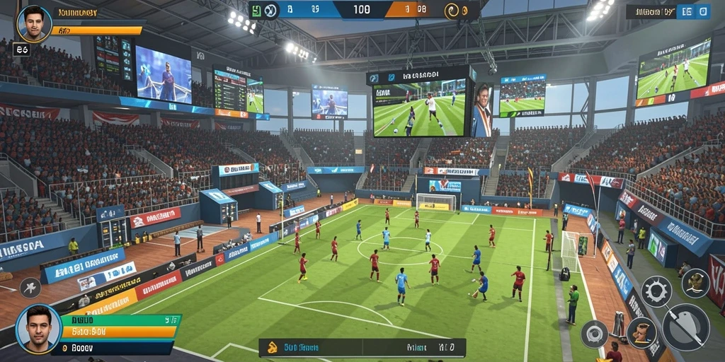 Tangkapan layar menampilkan mode permainan multiplayer yang seru.