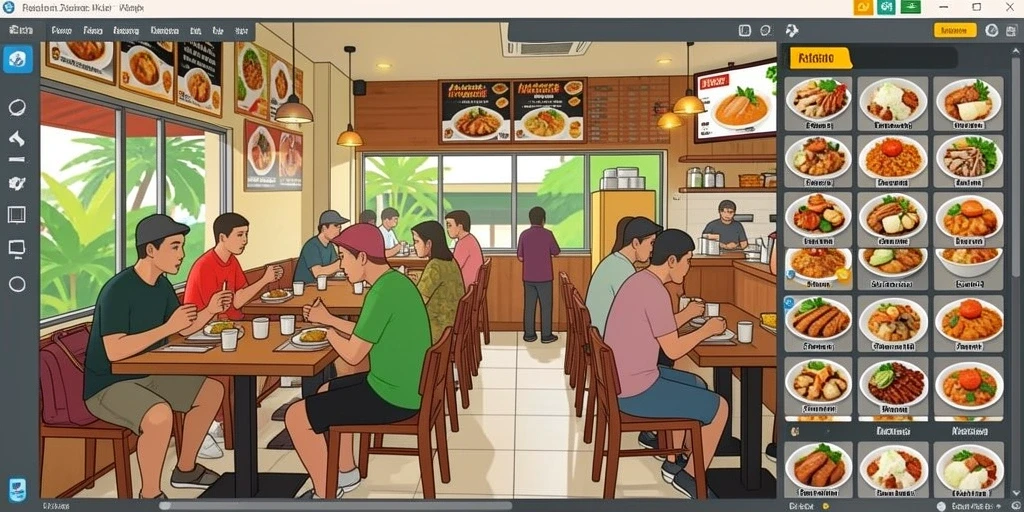 Tampilan antarmuka yang menarik dan ramah pengguna.