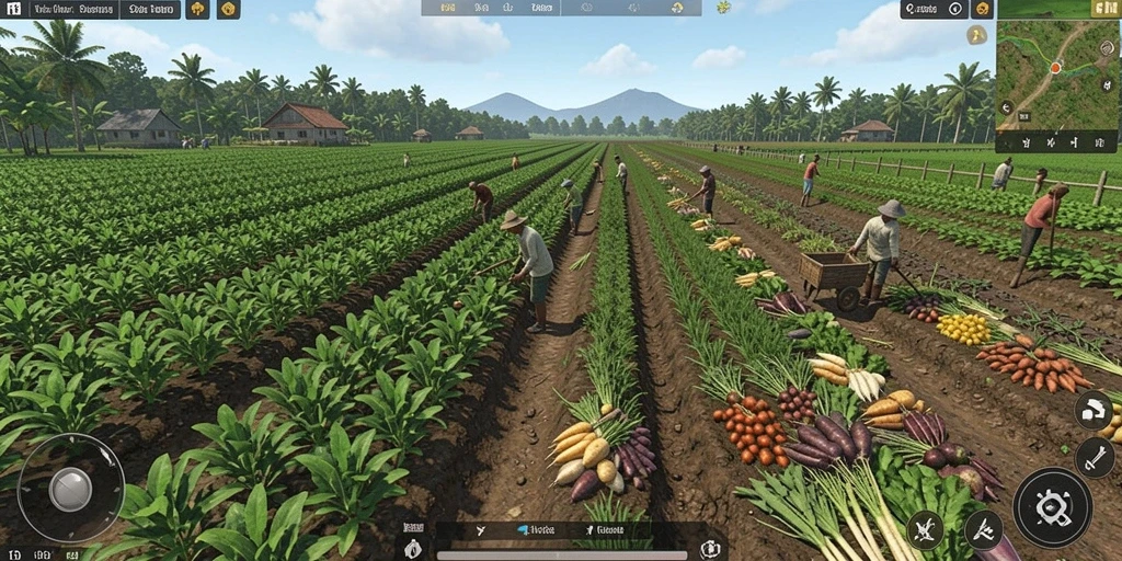 Screenshot menunjukkan antarmuka pengguna yang menarik.