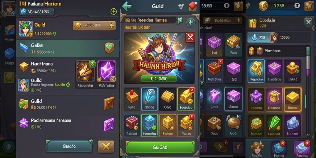 Tangkapan layar menampilkan grafis menakjubkan dalam game.