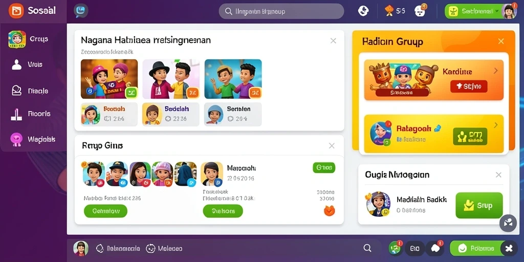 Screenshot menampilkan tampilan antarmuka yang menarik.
