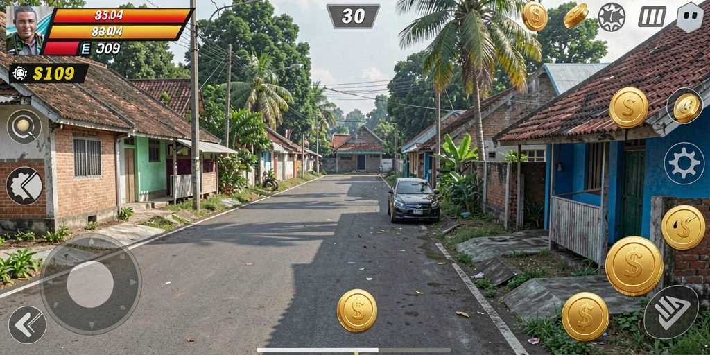 Tampilan antarmuka yang menarik dan modern.